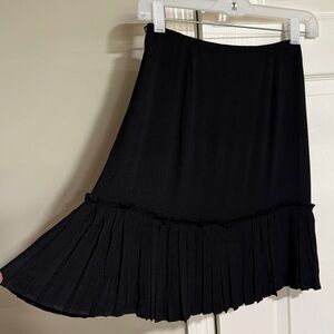 Kate Spade Black Asymmetrical Skirt